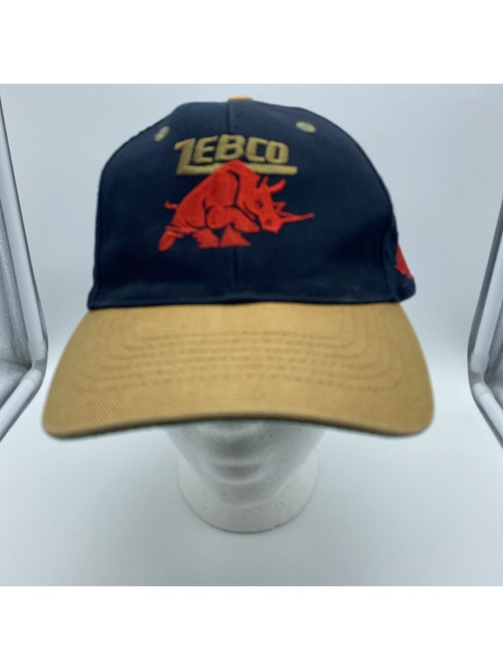 Zebco Black Cap Hat Hook & Loop Fishing Reels